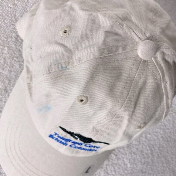 5/$25 Telegraph Cove British Columbia Beige Embroidered Adjustable Fit Ball Cap - Picture 6 of 14